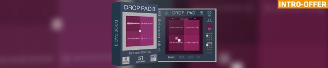 Banner Soundtrax - Drop Pad 3 - Intro Offer