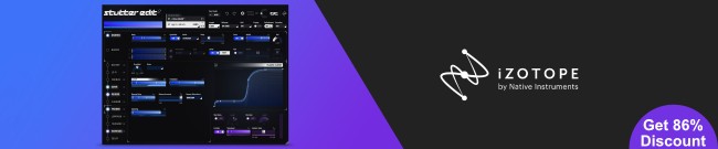 Banner iZotope - Stutter Edit 2 - 86% Off