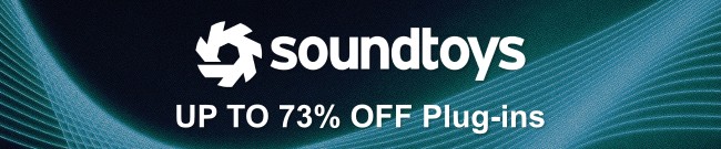 Banner Soundtoys - Up to 73% Off