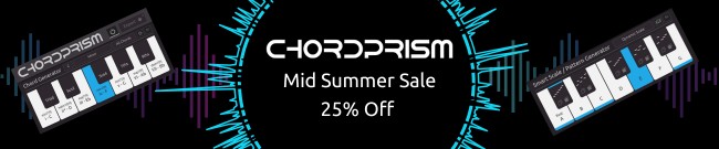 Banner Mozaic Beats - Chord Prism 2 - 25% Off