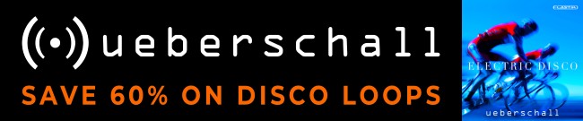 Banner Ueberschall Monthly Deal: 60% Off Disco Loops