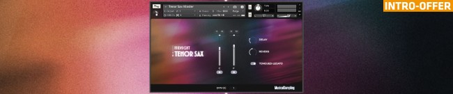 Banner Musical Sampling - Midnight: Tenor Sax - Intro Offer
