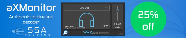 Banner SSA Plugins 25% Off aXMonitor
