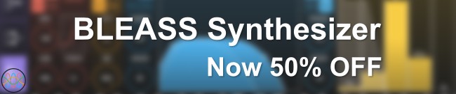 Banner BLEASS - 50% Off Synths