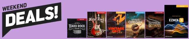 Banner Toontrack Weekend Deal - Save Big!