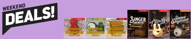 Banner Toontrack Weekend Deal - Save Big!