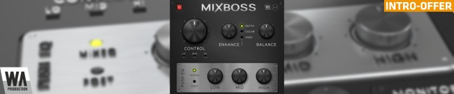 Banner W.A. Production - MixBoss - Intro Offer
