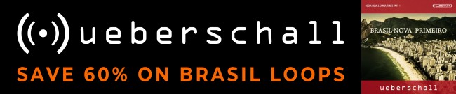 Banner Ueberschall Monthly Deal: 60% Off Brasil Loops