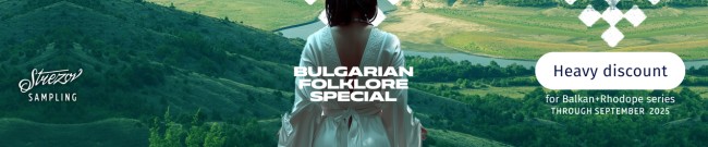 Banner Strezov Sampling - Bulgarian Folklore Special