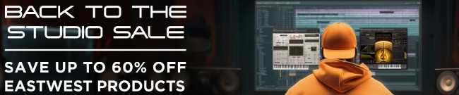 Banner EastWest: Back to the Studio Sale up to 60% Off