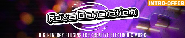 Banner Rave Generation Launch Sale