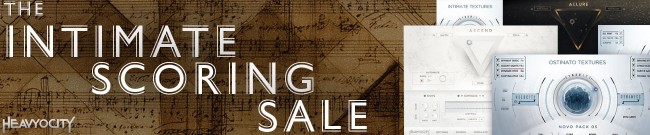 Banner Heavyocity Intimate Scoring Sale