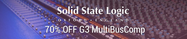 Banner SSL: G3 MultiBusComp - 70% Off