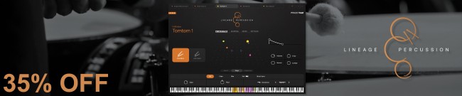 Banner ProjectSAM - Lineage Percussion - Flash Sale