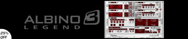 Banner Rob Papen - Albino 3 Legend - 25% Off