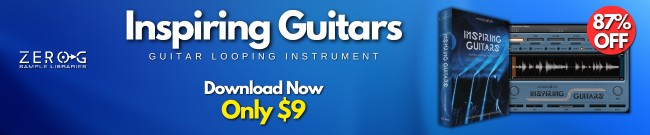 Banner Exclusive Offer: 87% Off Inspiring Guitars