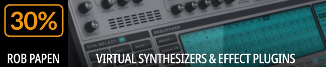 Banner Rob Papen - 30% Off