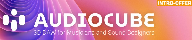 Banner Audiocube Launch Offer
