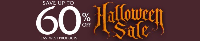 Banner EastWest Halloween Sale: Up to 60% Off