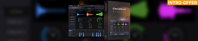 Banner Sound Particles - GrainDust - Intro Offer