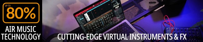 Banner AIR Music Tech - Up to 80% Off