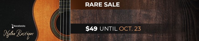 Banner Musical Sampling Flash Sale
