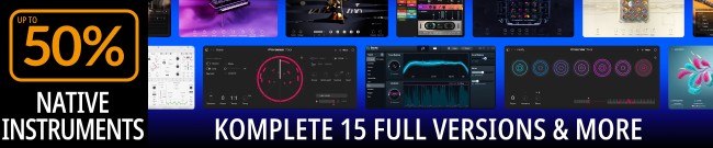Banner Native Instruments - Up to 50% Off