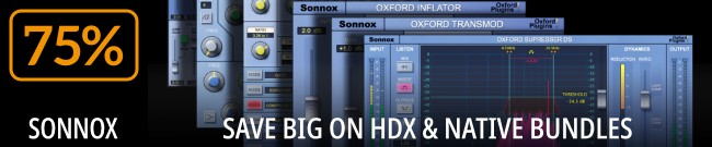 Banner Sonnox - 75% Off