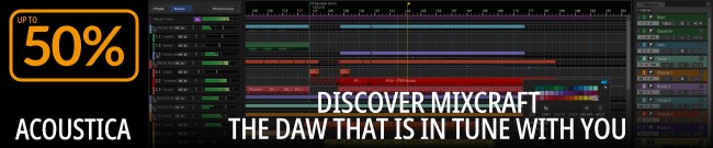 Banner Acoustica - Up to 50% Off