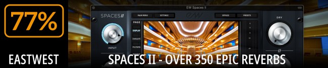 Banner EastWest - Spaces II - 77% Off