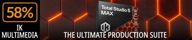 Banner IK Multimedia - 58% Off