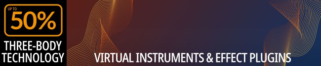 Banner Three-Body Technology - Holiday Sale - Up to 50% Off