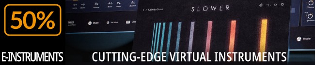 Banner e-instruments: 50% Off