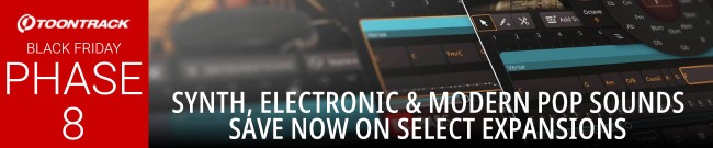 Banner Toontrack - Black Friday - Phase 8