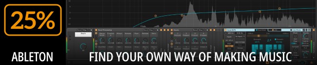 Banner Ableton - 25% off