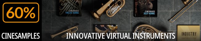 Banner Cinesamples - 60% Off