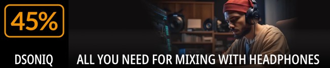 Banner dSONIQ - 45% Off