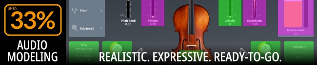 Banner Audio Modeling - Up to 33% Off