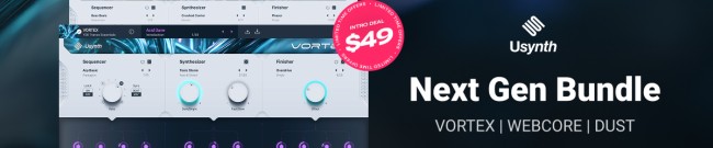 Banner UJAM - USYNTH Launch Sale
