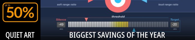 Banner Quiet Art - Up to 50% Off