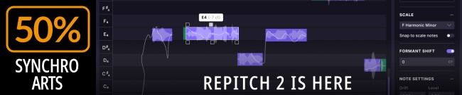 Banner Synchro Arts - 50% Off