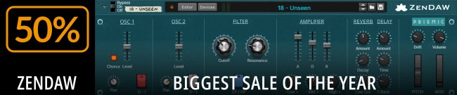 Banner ZenDAW - 50% Off