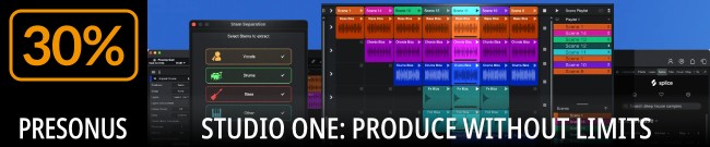 Banner PreSonus - 30% Off