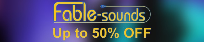 Banner Fable Sounds - Up to 50% Off