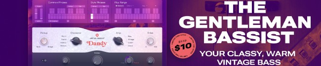 Banner UJAM - Virtual Bassist Dandy On Sale