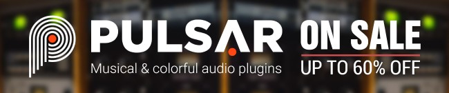 Banner Pulsar Audio - Up to 60% Off