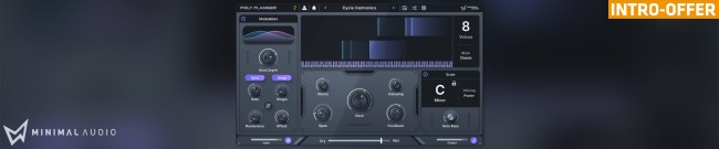 Banner Minimal Audio - Poly Flanger - Intro Offer
