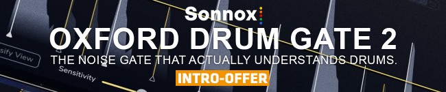 Banner Sonnox - Drum Gate 2 Launch Offer