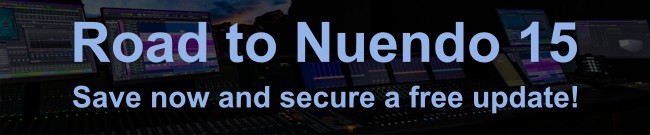 Banner Steinberg - Road to Nuendo 15