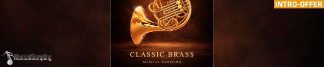 Banner Musical Sampling - Classic Brass - Intro Offer